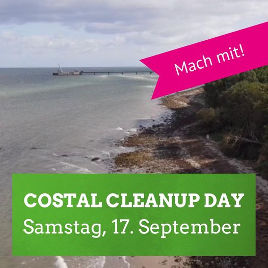 Mach mit! Coastal Cleanup Day Samstag, 17. September